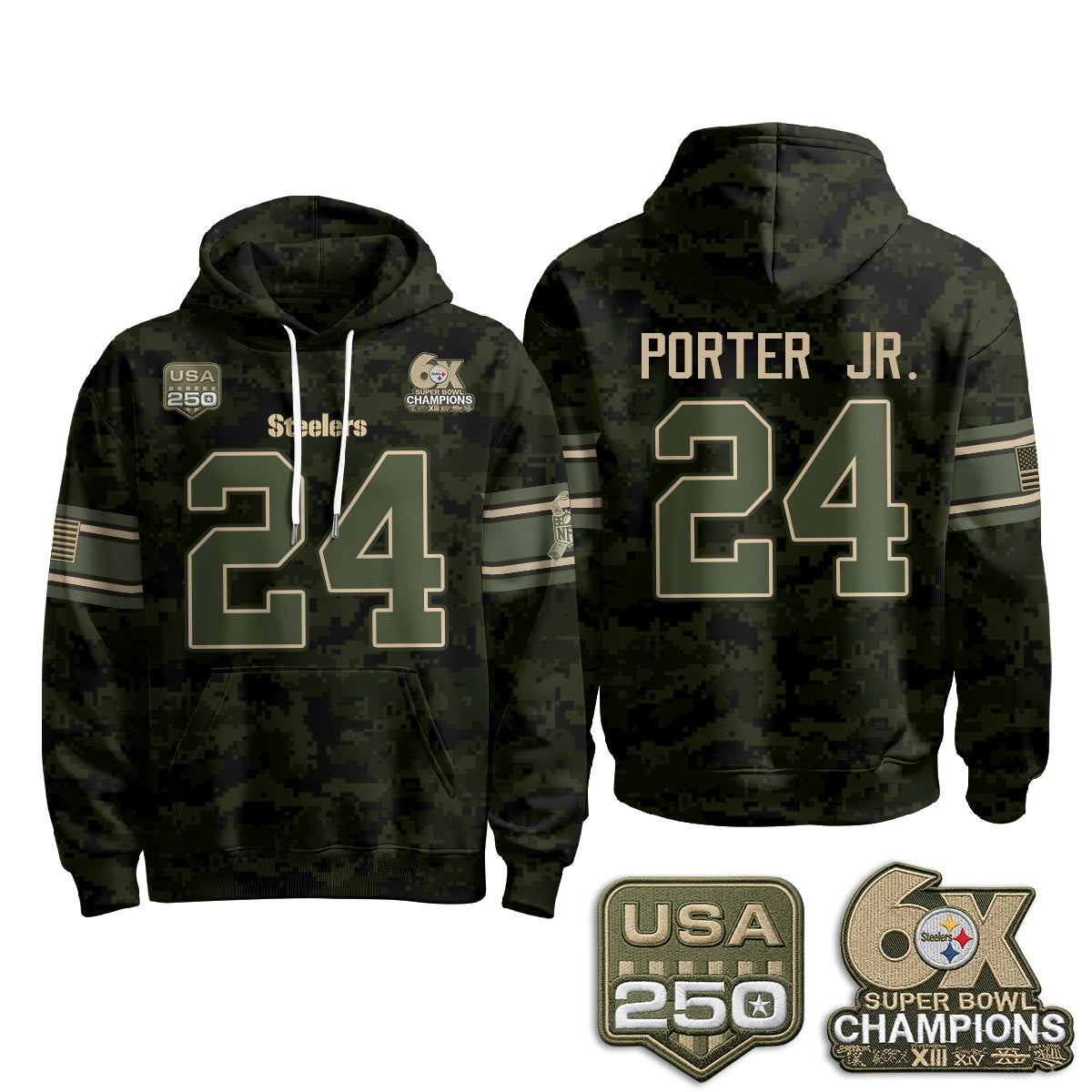 PIT 2026 Salute To Service Edition Pullover Hoodie - Printed