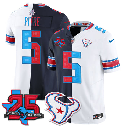 HOU 2026 Rivalries Split Vapor Jersey - Stitched