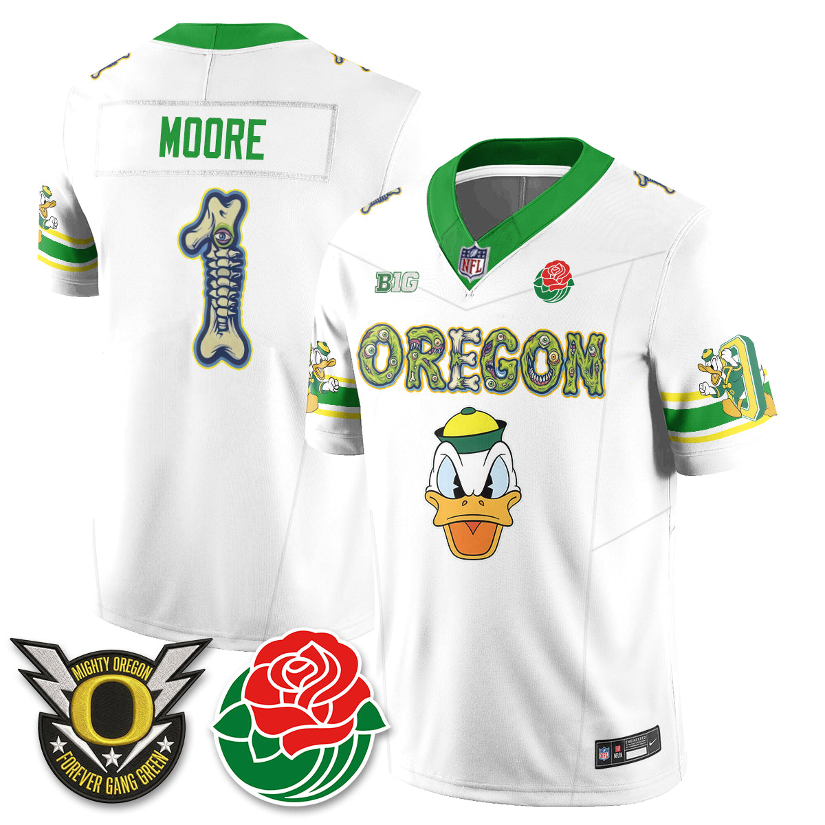 ORE Zombie Halloween Vapor Limited Jersey - Stitched