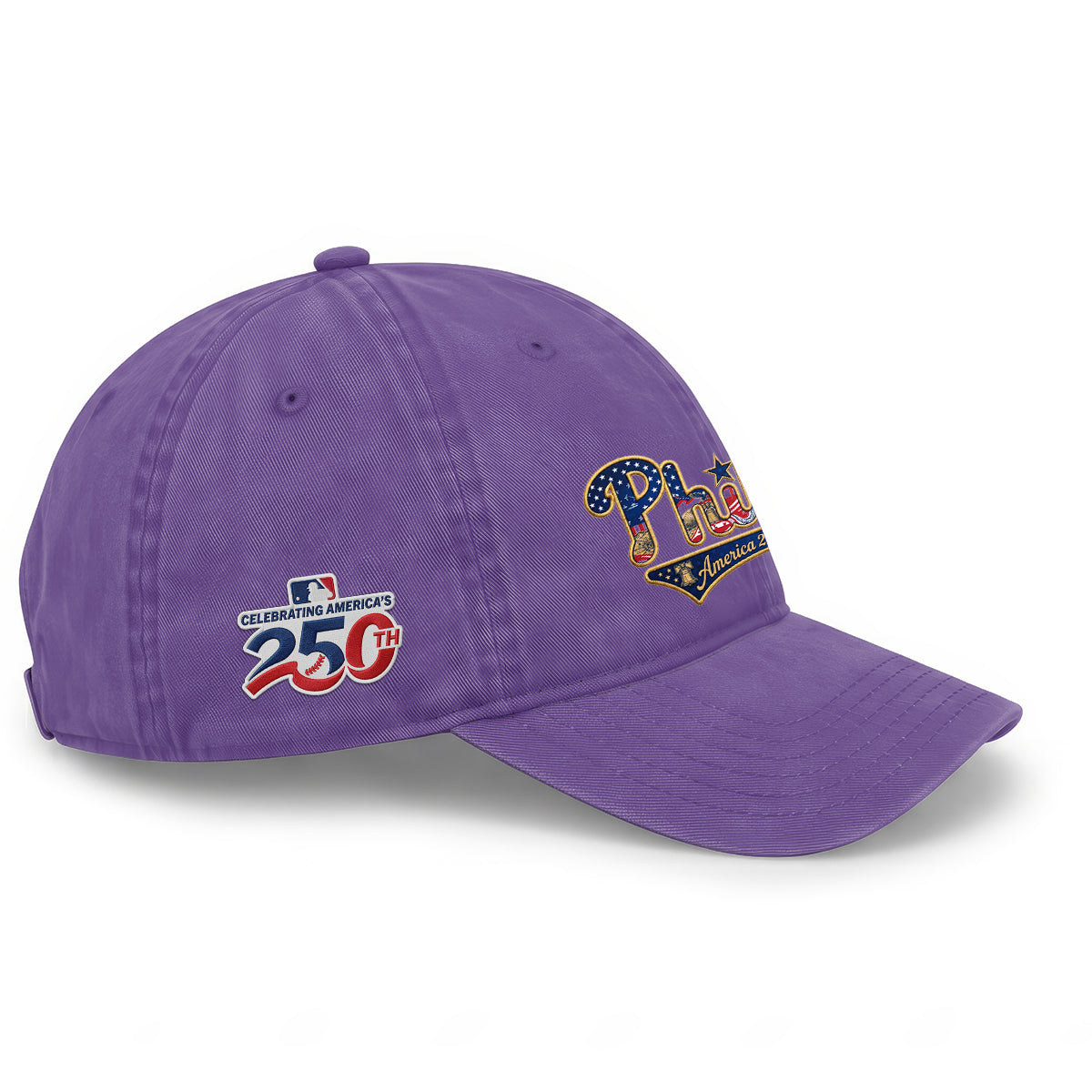 PHI 2026 Independence Day Wash Hat V2- Embroidered