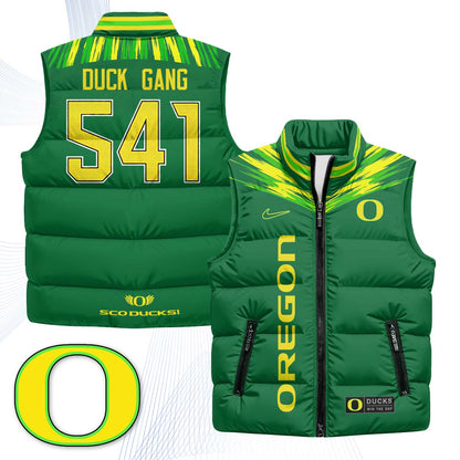 ORE "Origin of Speed" Puffer Vest - Printed