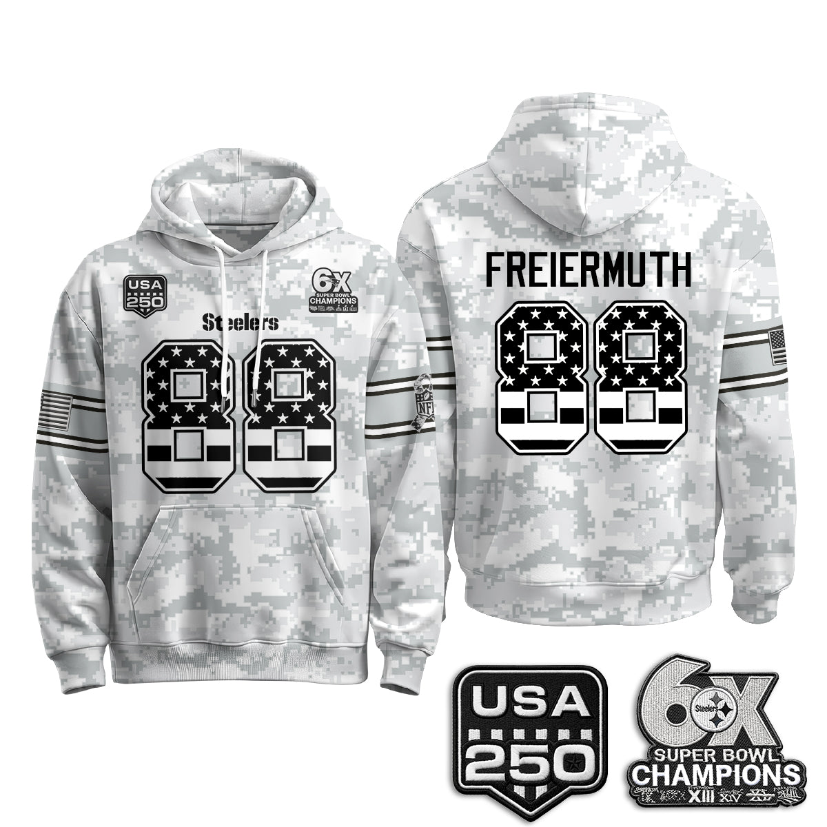 PIT 2026 Salute To Service Edition Pullover Hoodie - Printed