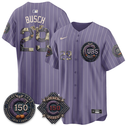 Chicago Cubs Nightmare Edition Vapor Limited Jersey - Printed