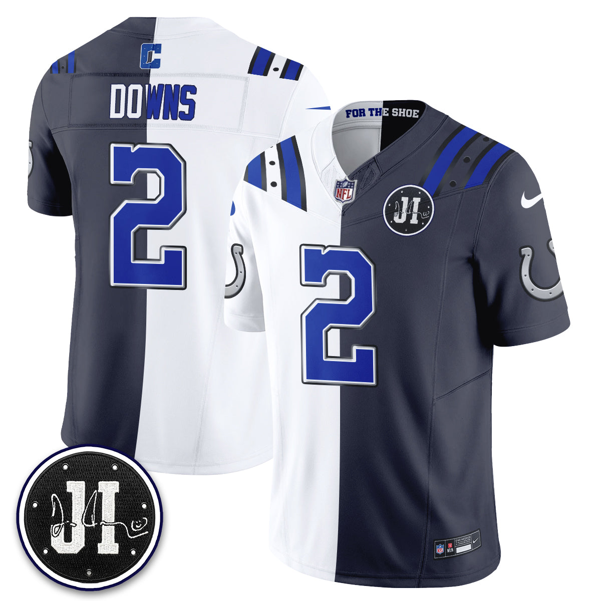 IND 2026 Rivalries Split Vapor Jersey - Stitched