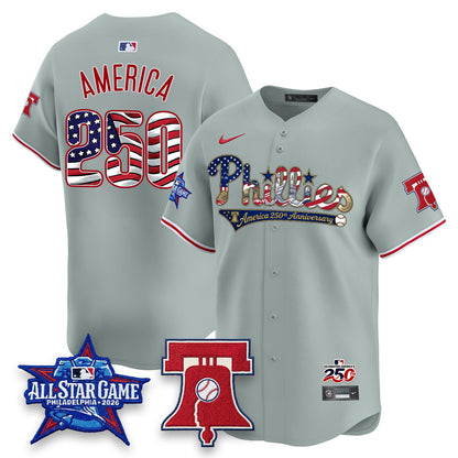 PHI 2026 Independence Day USA Vapor Limited Jersey - Stitched