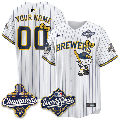 MIL 2026 WS Champions x Meow KT Custom Vapor Jersey - Stitched