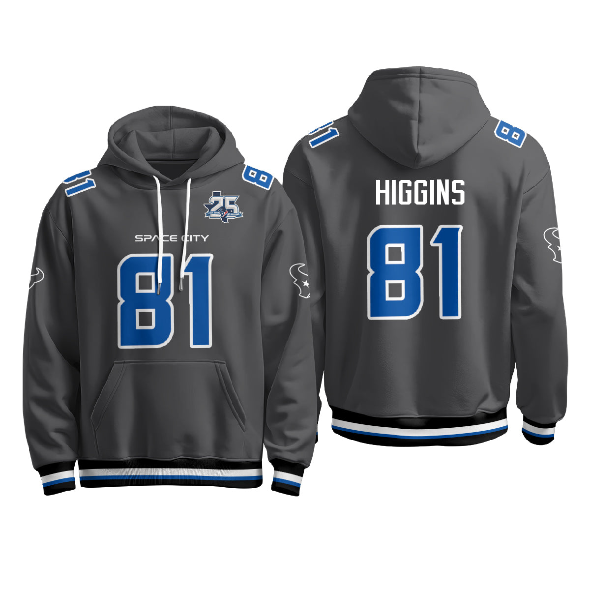HOU Star Edition Pullover Hoodie - Printed