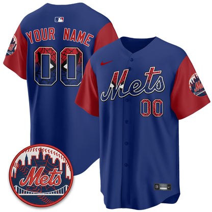 New York Mets x Web-Head Vapor Premier Limited Custom Jersey - All Stitched V2