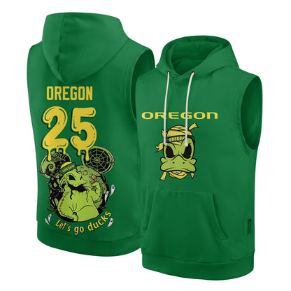 ORE x Boongie Monster Edition Pullover Sleeveless Hoodie Tank Top - Printed