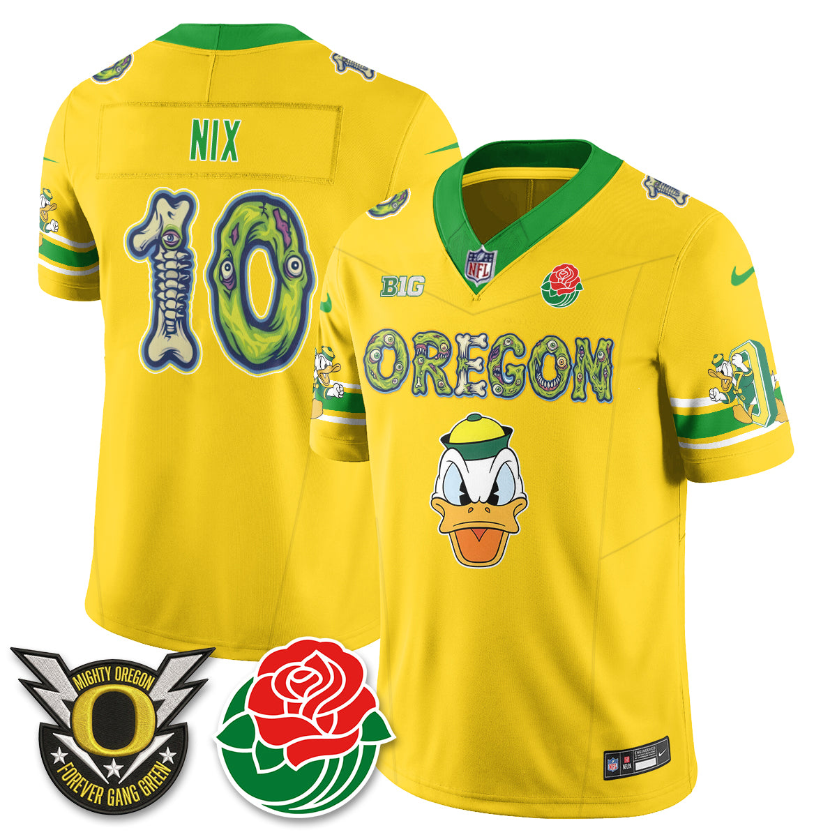 ORE Zombie Halloween Vapor Limited Jersey - Stitched