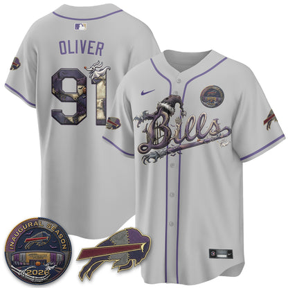 BUF 2026 Nightmare Edition Vapor Baseball Jersey - Stitched
