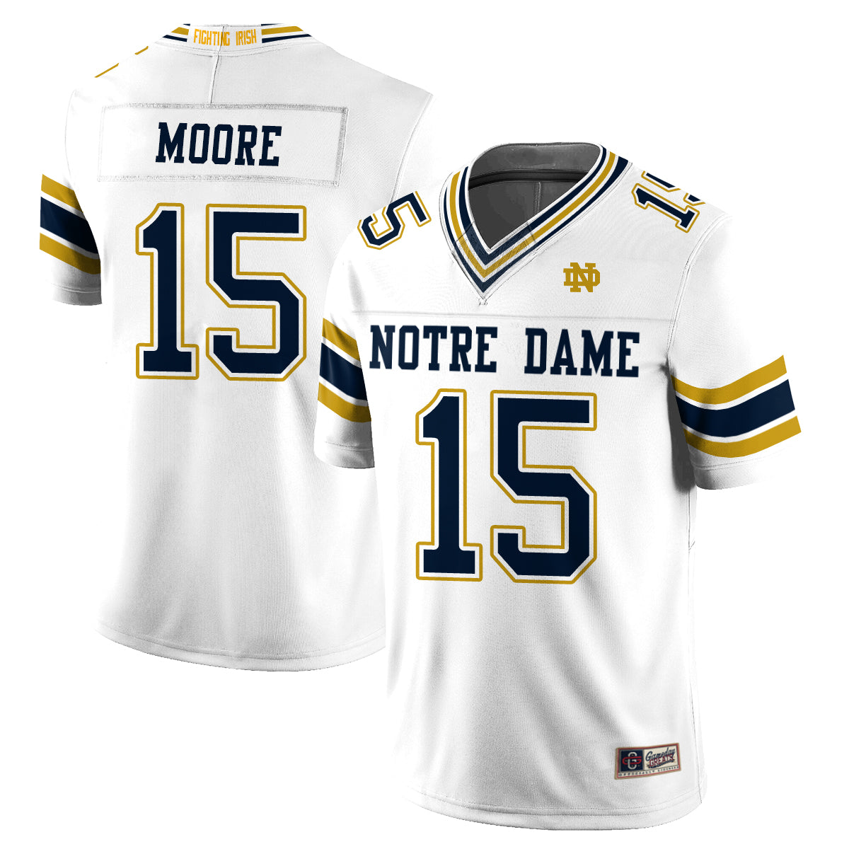 Notre Dame Fighting Irish 2026 Shamrock Series Football Vapor Jersey - Stitched