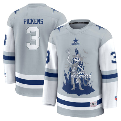 Dallas Cowboys x Nightmare Halloween 2026 Edition Hockey Jersey - Printed