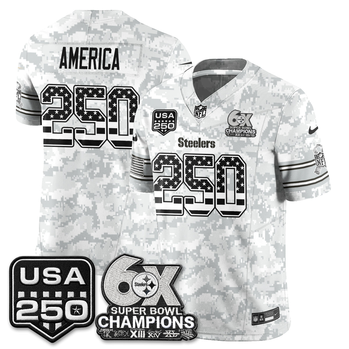 PIT 2026 Salute to Service Edition Vapor Jersey - Stitched