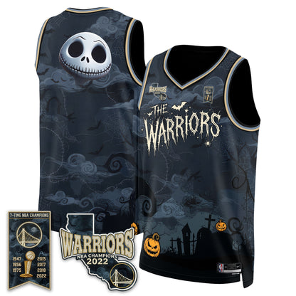 GSW Nightmare Halloween 2026 Edition Vapor Jersey - Printed