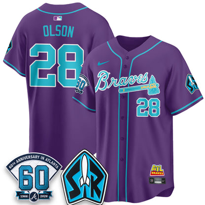 ATL 60th Anniversary Space Ranger Edition Vapor Limited Jersey - All Stitched