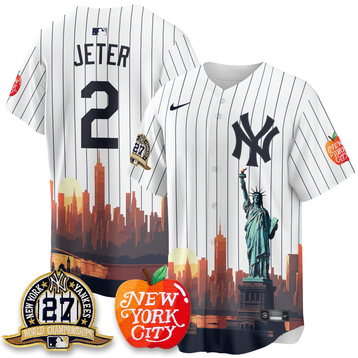 New York Yankees City Edition Vapor Jersey - Stitched