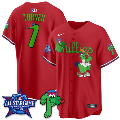Philadelphia Phillies Phanatic Vapor Limited Jersey - Stitched