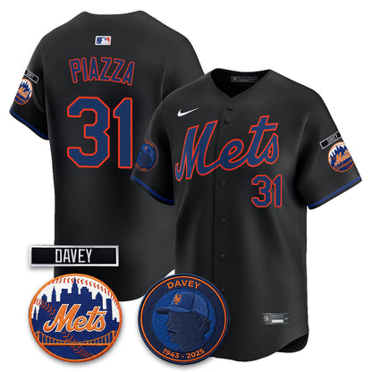NYM 2026 Davey Johnson In Memoriam Vapor Limited Jersey - All Stitched