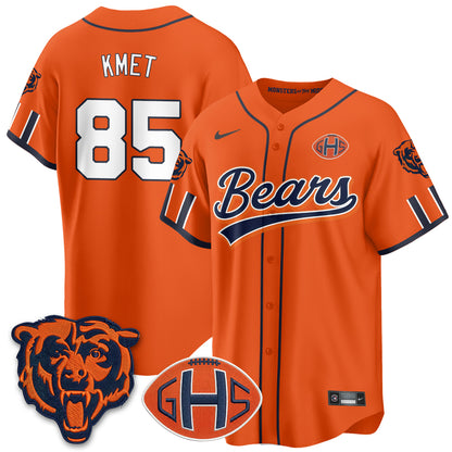 Chicago Bears 2026 Rivalries Baseball Vapor Jersey - Stitched