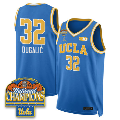 UCLA Women's Basketball National Champion 2026 Limited Jersey -  All Stitched