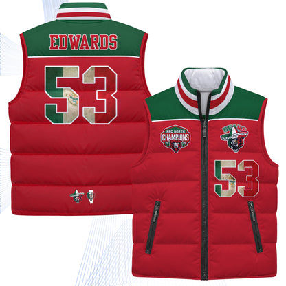 CHI Mexico Style Puffer Vest - Printed V2