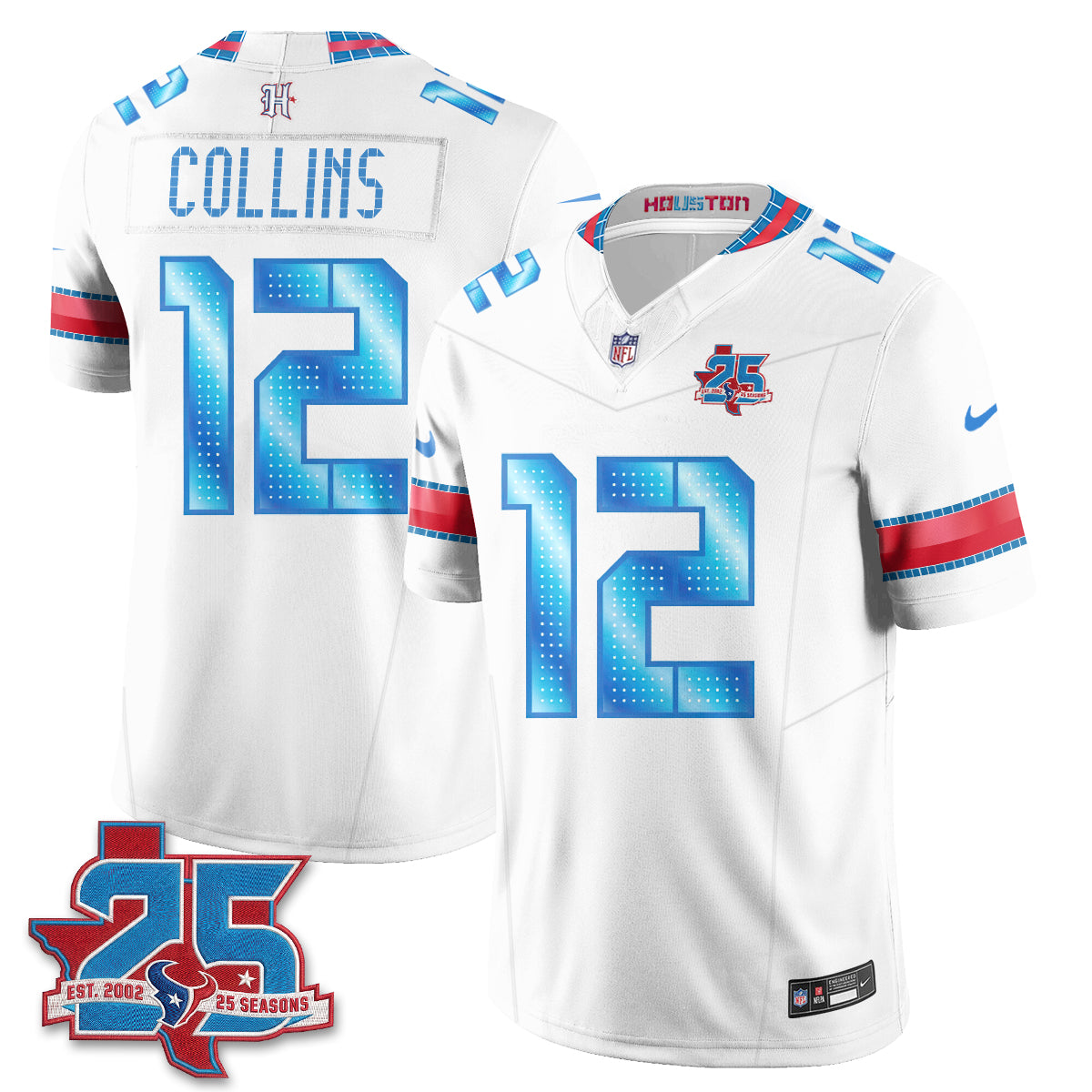 Houston Texans 2026 Rivalries Vapor Jersey - Stitched