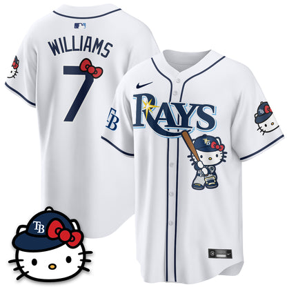 Tampa Bay Rays x Meow KT Edition Vapor Limited Jersey - Stitched