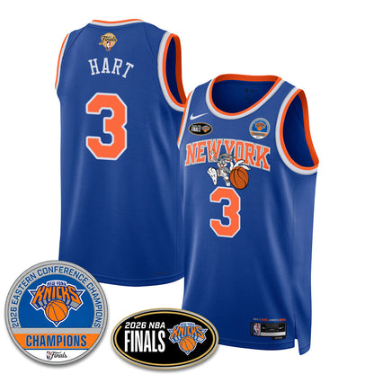 NYK 2026 Basketball  Eastern Conference Champions x Bunny Vapor Jersey - Stitched