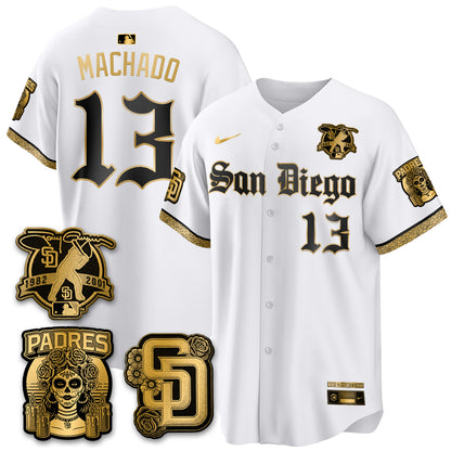 SD 2026 City Connect x Tony Gwynn Patch Vapor Premier Limited Jersey - All Stitched - V2