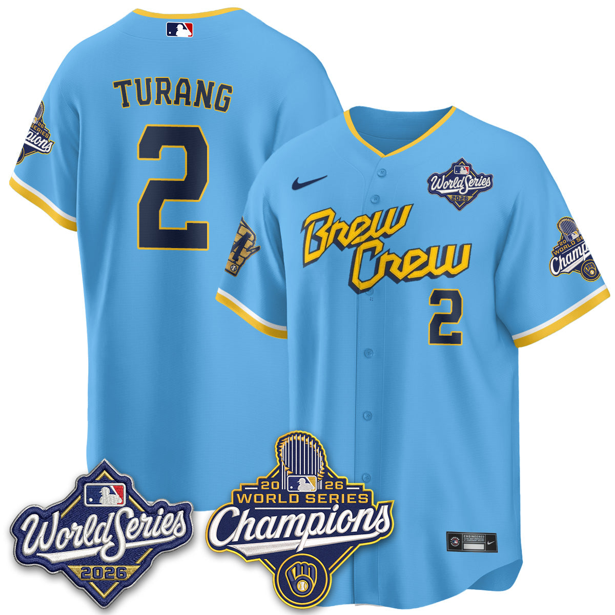 MIL 2026 WS Champions Vapor Jersey - Stitched