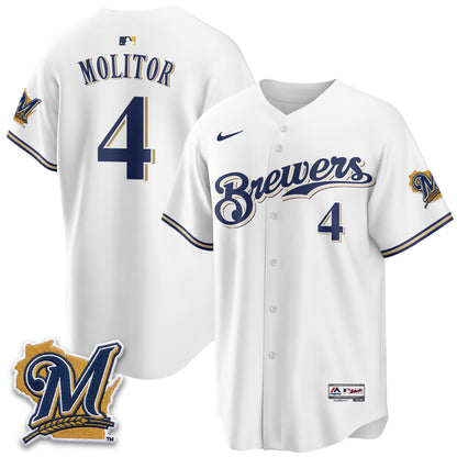Milwaukee Brewers "Legacy Edition" Vapor Jersey - Stitched