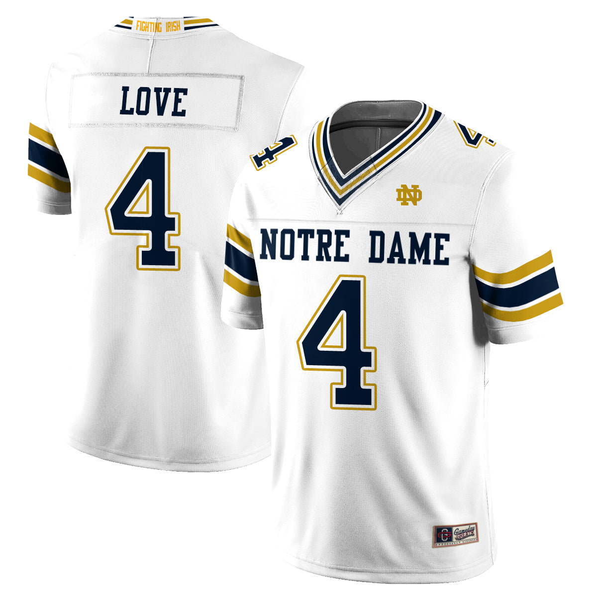 Notre Dame Fighting Irish 2026 Shamrock Series Football Vapor Jersey - Stitched