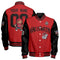 red black