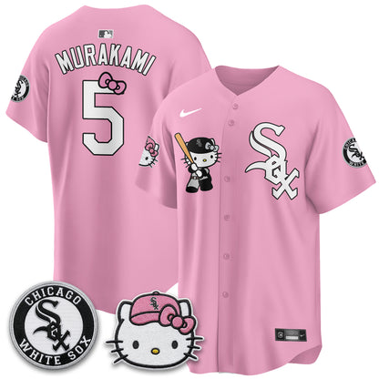 Chicago White Sox x Meow KT Vapor Jersey - Stitched