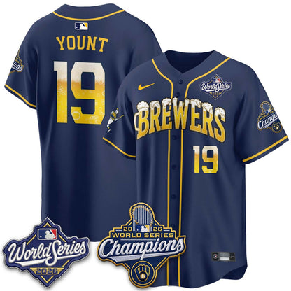MIL "Pitcher & Pint" 2026 WS Champions Vapor Jersey - Stitched