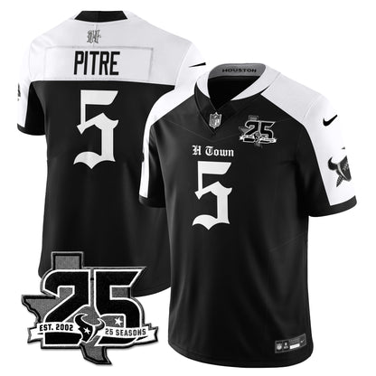 HOU 25th Seasons in 2026 Gothic Vapor Gold Edition Limited Jersey - All Stitched