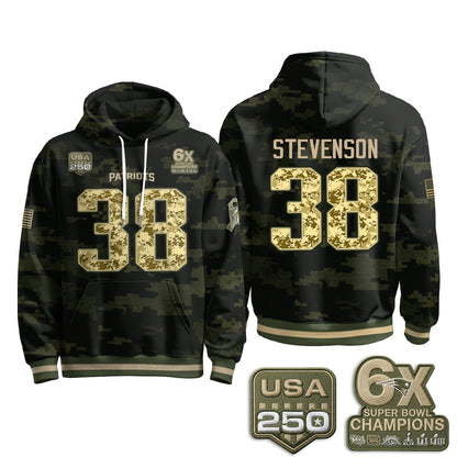 NE 2026 Salute To Service Edition Pullover Hoodie - Printed