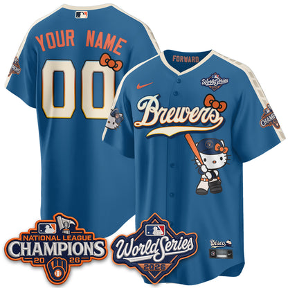 MIL 2026 NL Champions x Meow KT Custom Vapor Jersey - Stitched