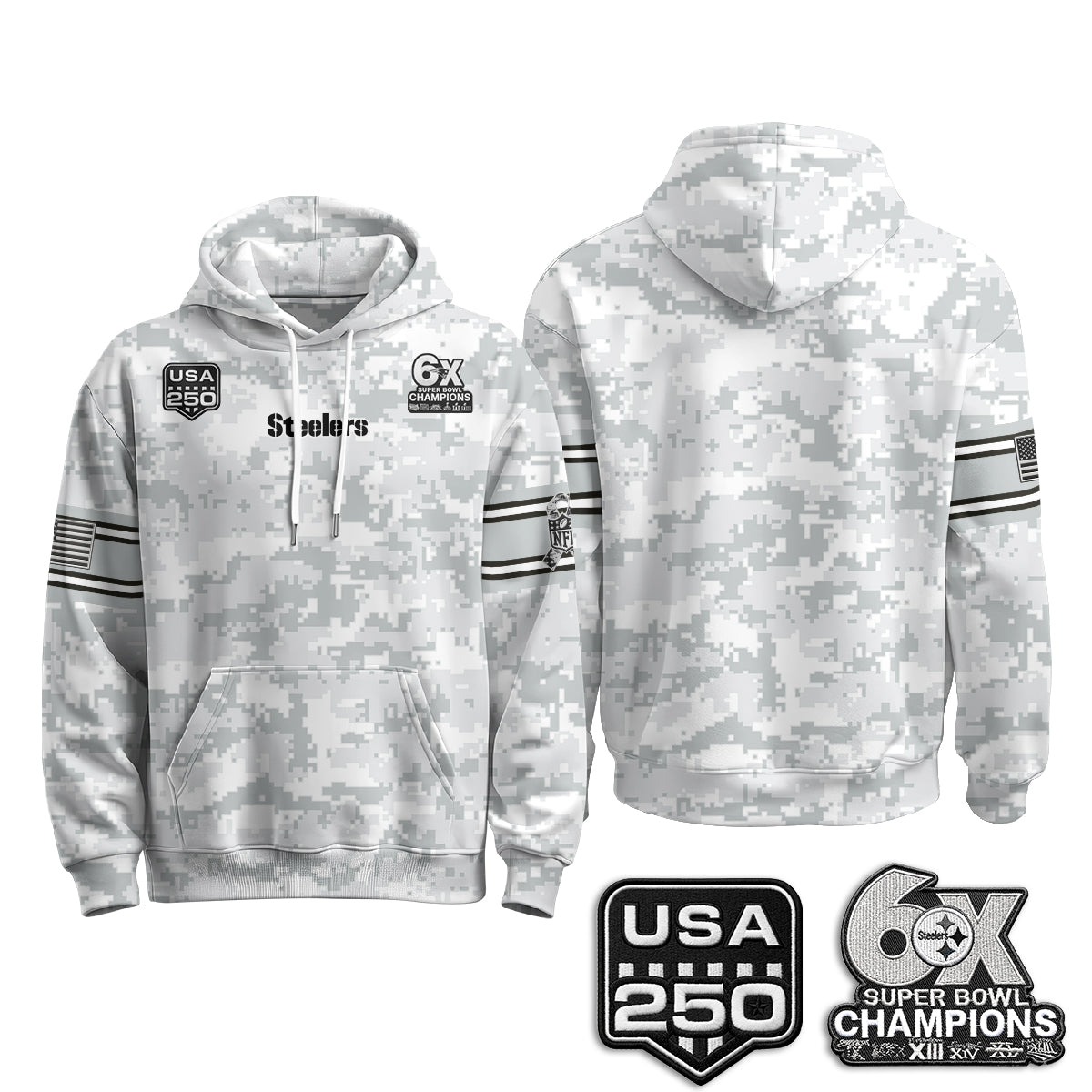 PIT 2026 Salute To Service Edition Pullover Hoodie - Printed