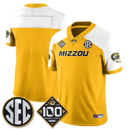 MIZZ 100th Anniversary of Memorial Stadium Vapor Jersey - Stitched