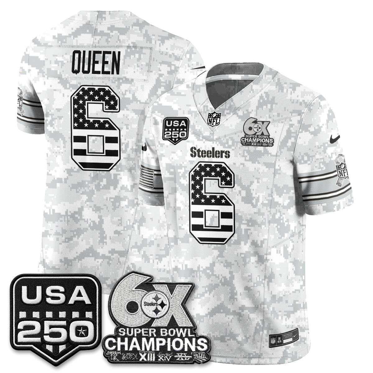 PIT 2026 Salute to Service Edition Vapor Jersey - Stitched