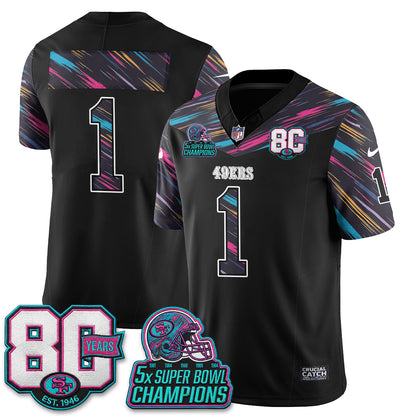 SF Intercept Cancer 2026 Edition Jersey - Stitched