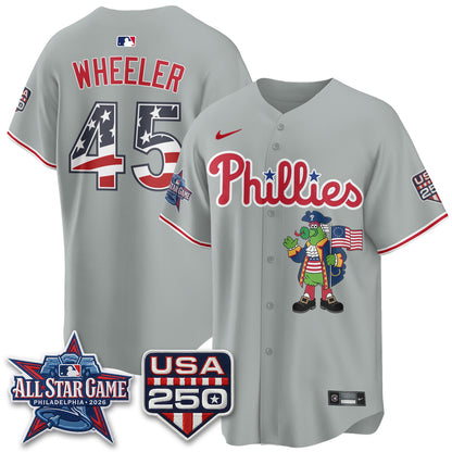 Philadelphia Phillies 2026 All Star Phanatic Edition Vapor Jersey - Stitched