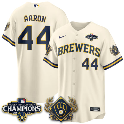 MIL 2026 NL Division Champs Vapor Jersey - Stitched