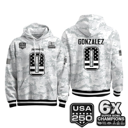 NE 2026 Salute To Service Edition Pullover Hoodie - Printed