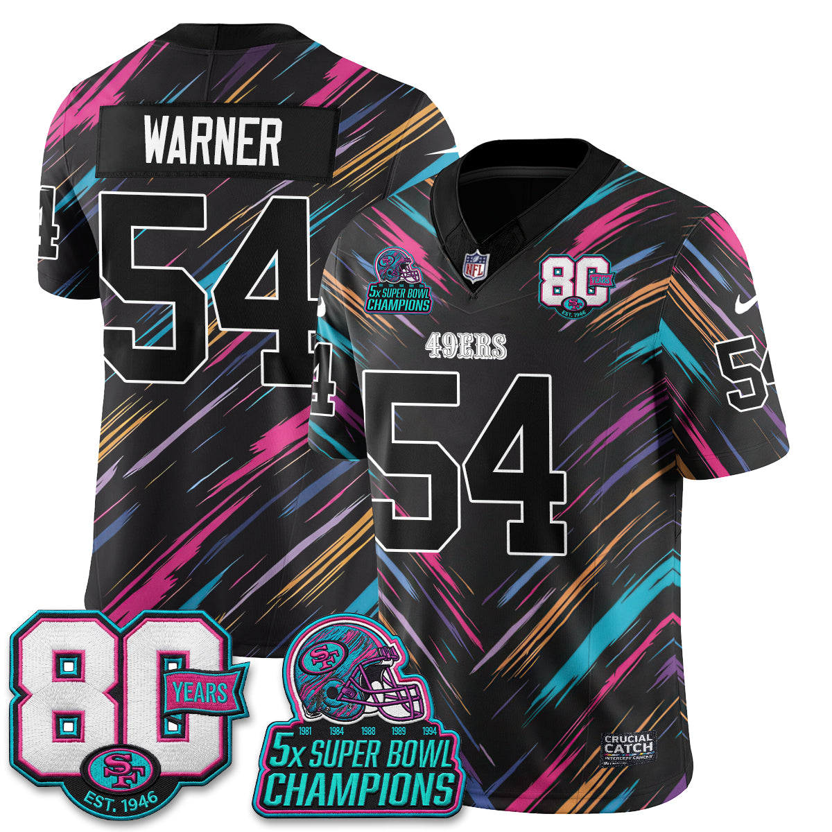SF Intercept Cancer 2026 Edition Jersey - Stitched