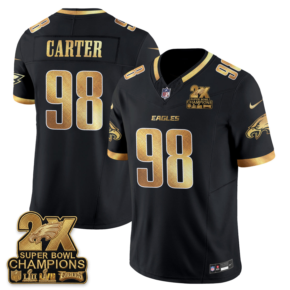 PHI Fan Gear Vapor Jersey V3- Stitched