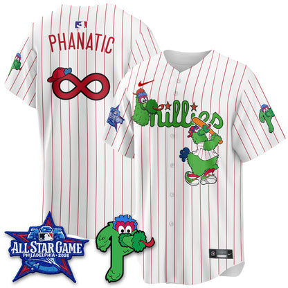 Philadelphia Phillies Phanatic Vapor Limited Jersey - Stitched