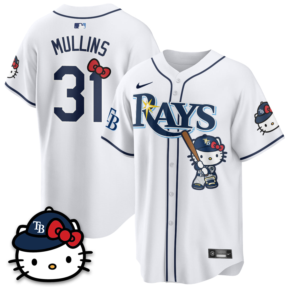 Tampa Bay Rays x Meow KT Edition Vapor Limited Jersey - Stitched